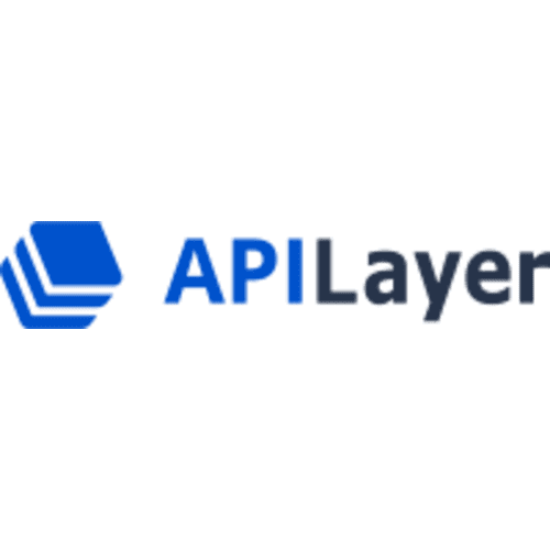 API Layer logo featuring a modern and professional design with a combination of blue and white colors, symbolizing a platform for scalable and reliable API services.