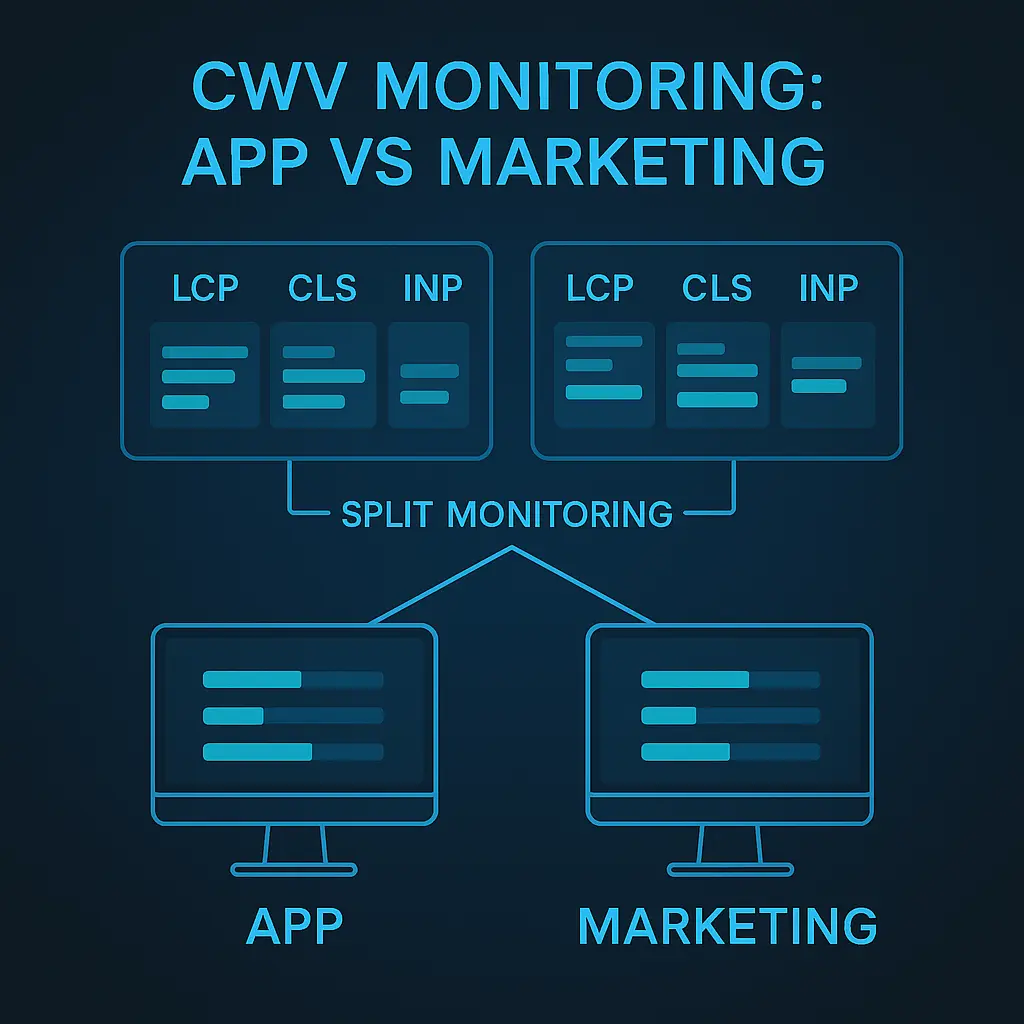 CWV Monitoring app VS Marketing Novalab SEO Agency