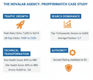 How Novalab Helped Prop Firm Match Case Study