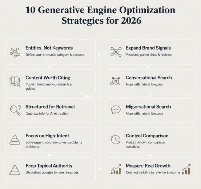 10 Generative Engine Optimization Strategies