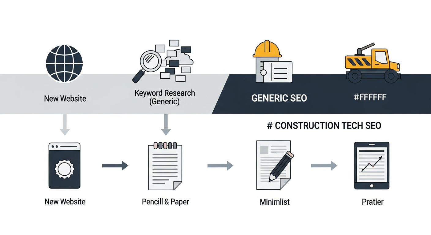 Why Generic SEO Does Not Work for Construction Tech — SEO for construction management software companies