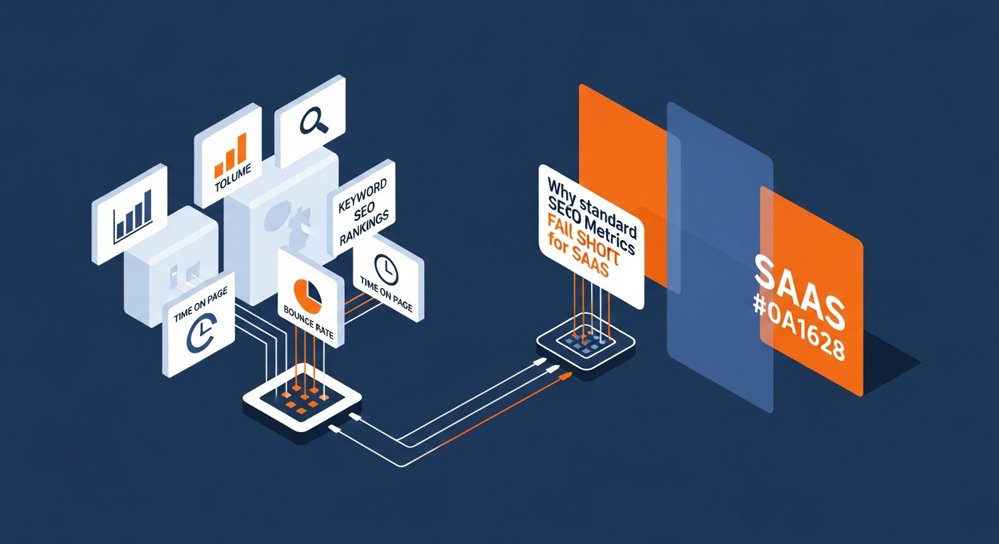 Why Standard SEO Metrics Fall Short for SaaS — how to measure seo roi for saas