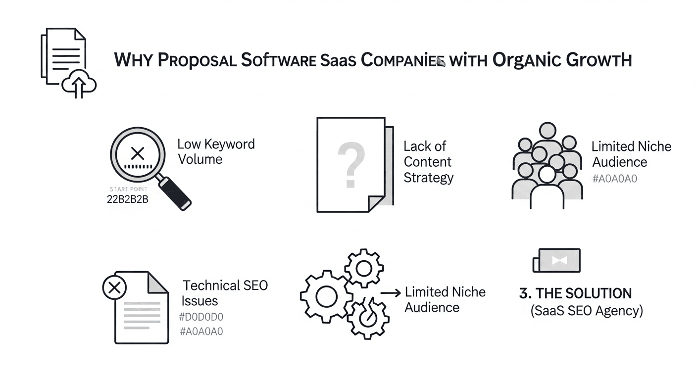 Why Proposal Software SaaS Companies Struggle With Organic Growth — proposal software SaaS