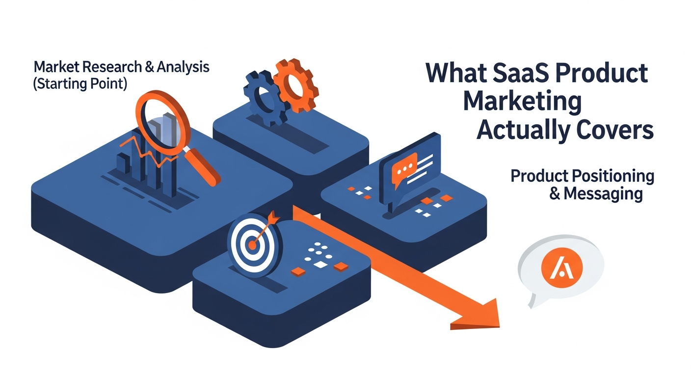 What SaaS Product Marketing Actually Covers — SaaS product marketing