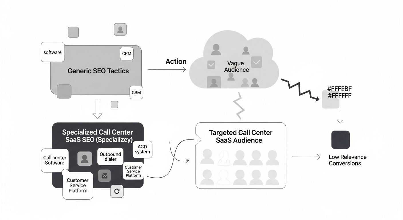 Why Generic SEO Fails Call Center SaaS Brands — SEO for call center SaaS companies