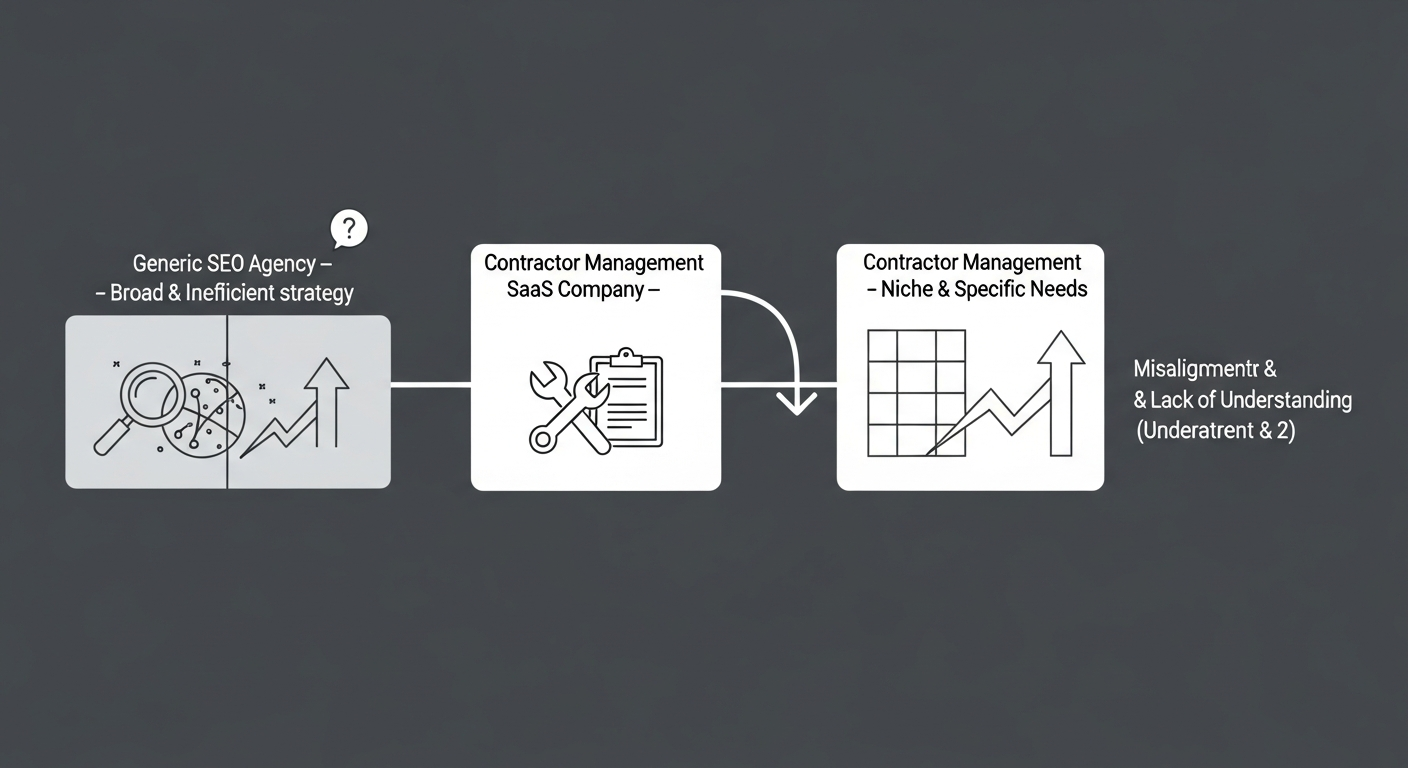 Why Generic SEO Agencies Fail Contractor Management SaaS - SEO for contractor management SaaS companies