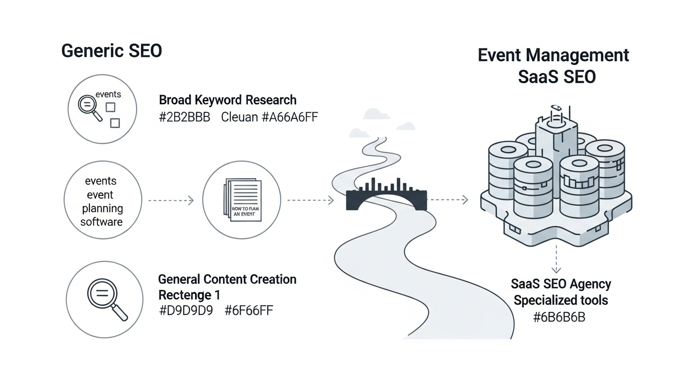 Why Generic SEO Does Not Work for Event Management SaaS — SEO for event management SaaS companies