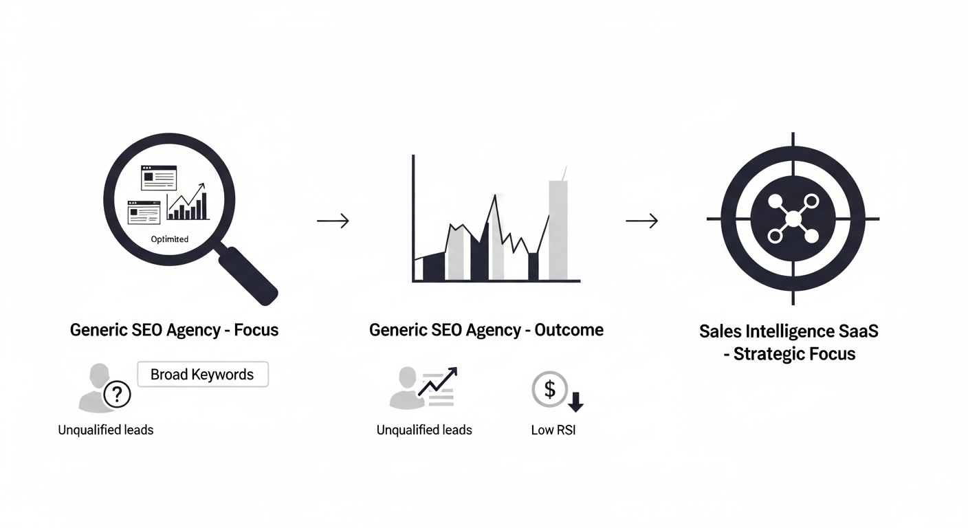 Why Generic SEO Agencies Fail Sales Intelligence SaaS — SEO for sales intelligence SaaS companies