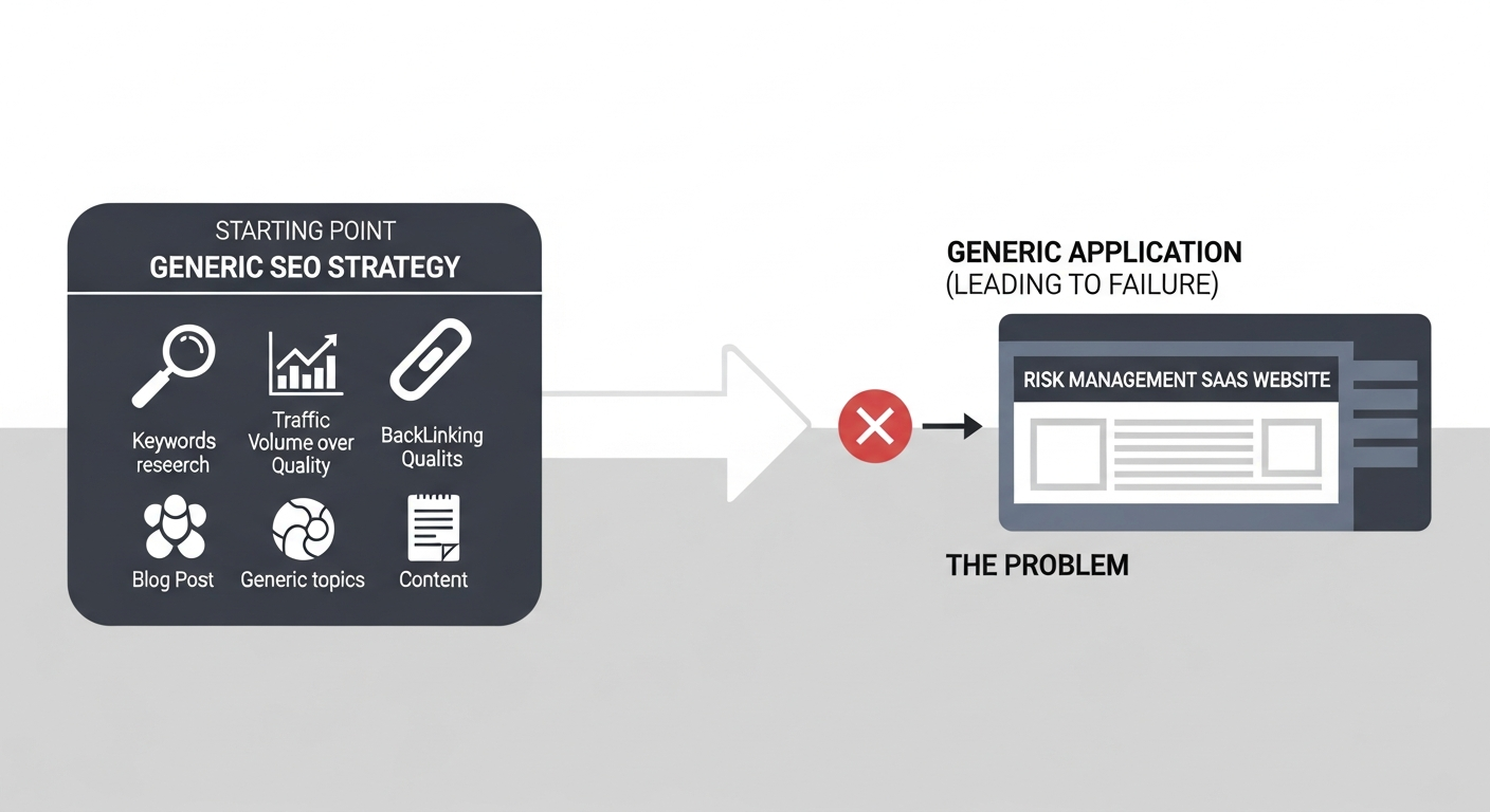 Why Generic SEO Fails Risk Management SaaS β SEO for risk management SaaS companies